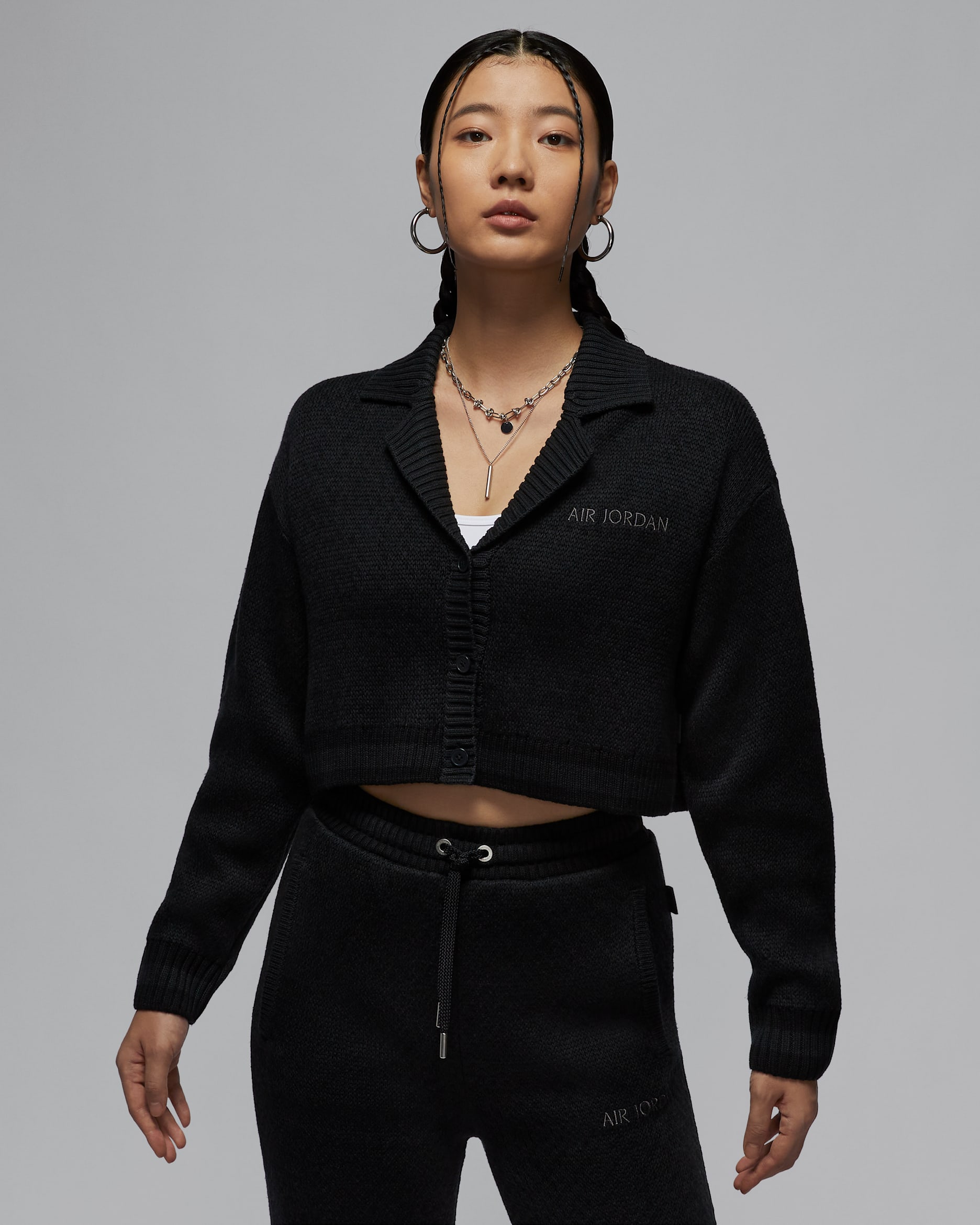 NIKE公式】エア ジョーダン ウィメンズ ニット カーディガン